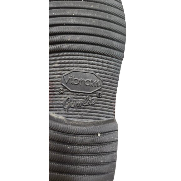 Gravati Black Suede Knee High Boots Vibram Gumlite Sole Classic Riding Style 9M - Picture 12 of 16